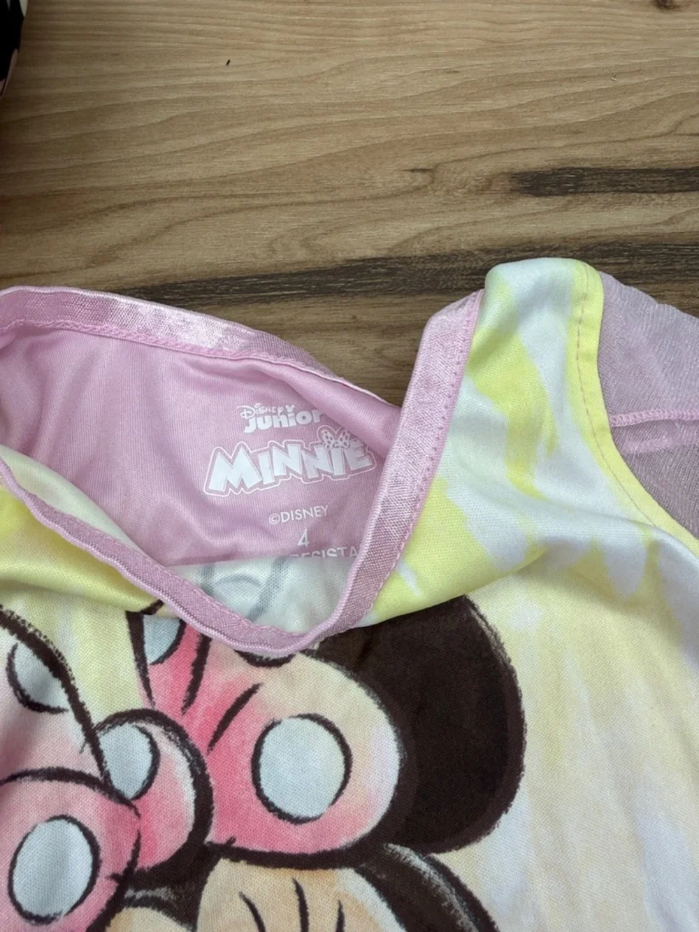 Minnie Mouse Pink Puffer Jacket & Minnie Dresses Set CC1